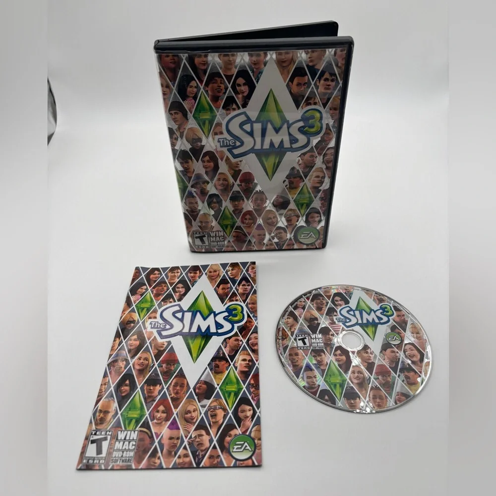 The Sims 3 PC Game by - Black and Green